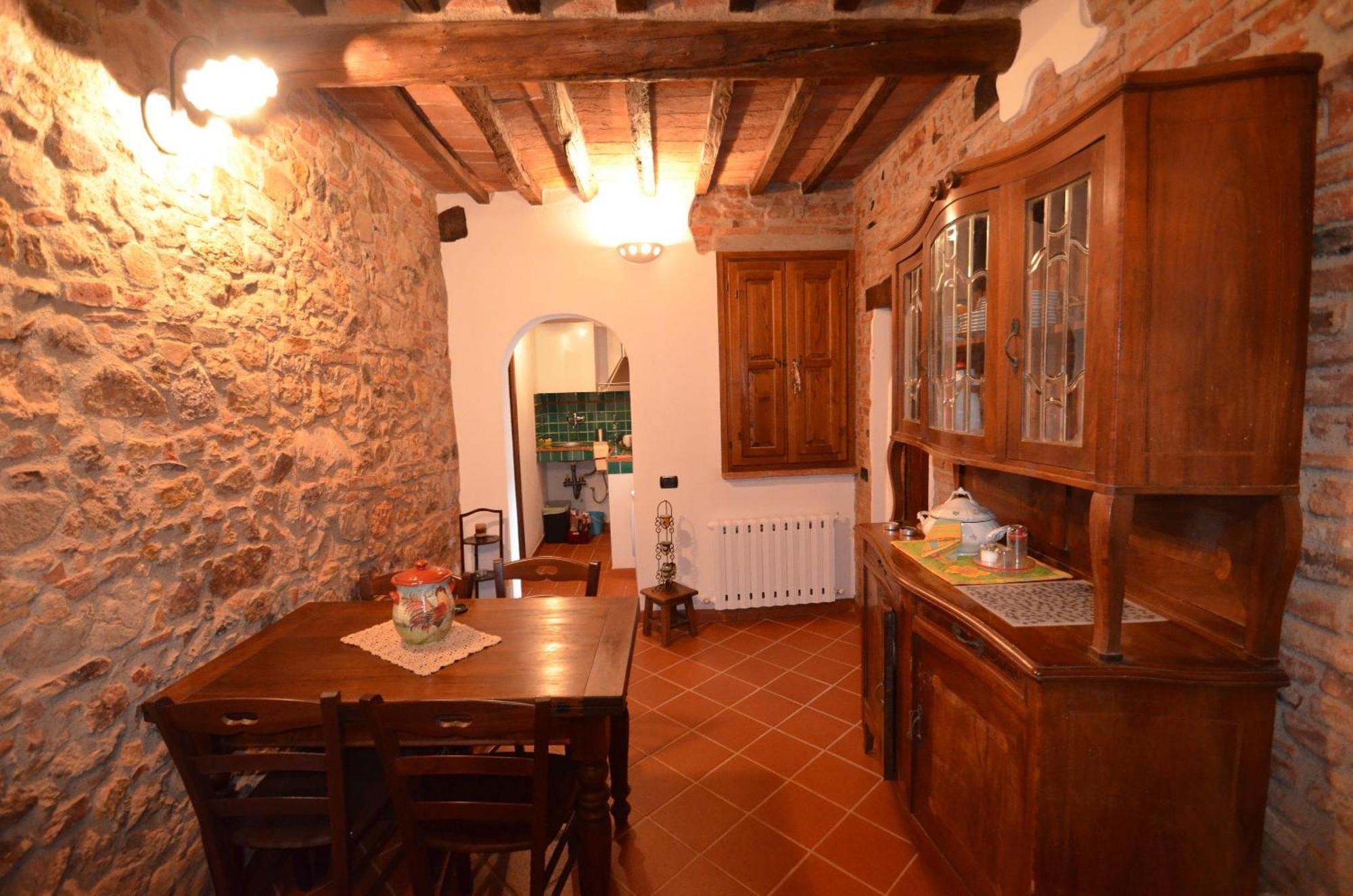 Appartement La Divina Dimora Il Castello Degli Spiriti Magni à Montepescali Chambre photo