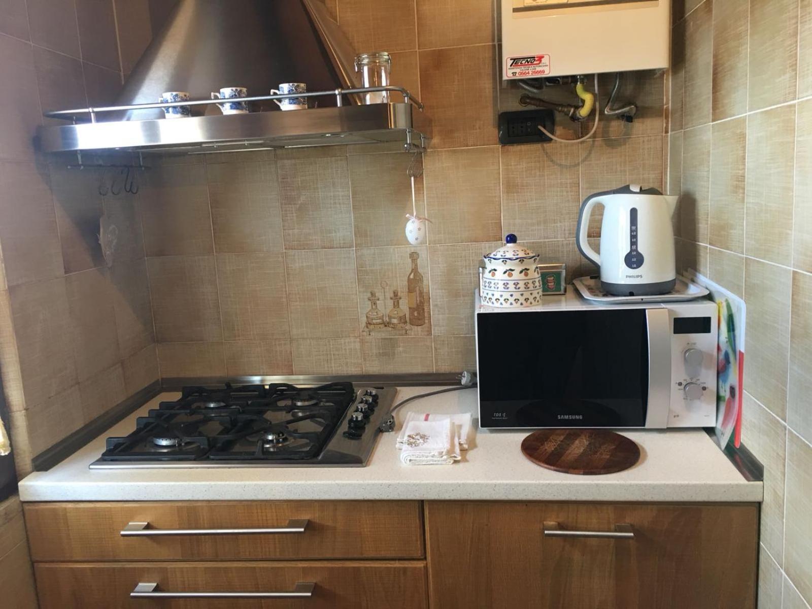Appartement La Divina Dimora Il Castello Degli Spiriti Magni à Montepescali Extérieur photo